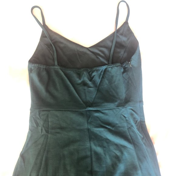 Blue-Green Sundress with Wrap Skirt and Side Zip NWT - Picture 5 of 10